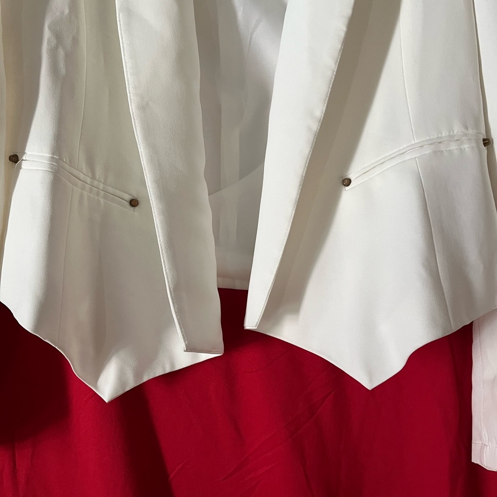 AKIRA White Women's Blazer - Picture 3 of 5